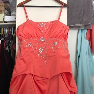 Orange Prom Dress